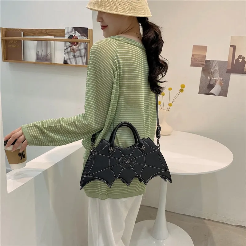 Webbed Bat Wings Sling Bag