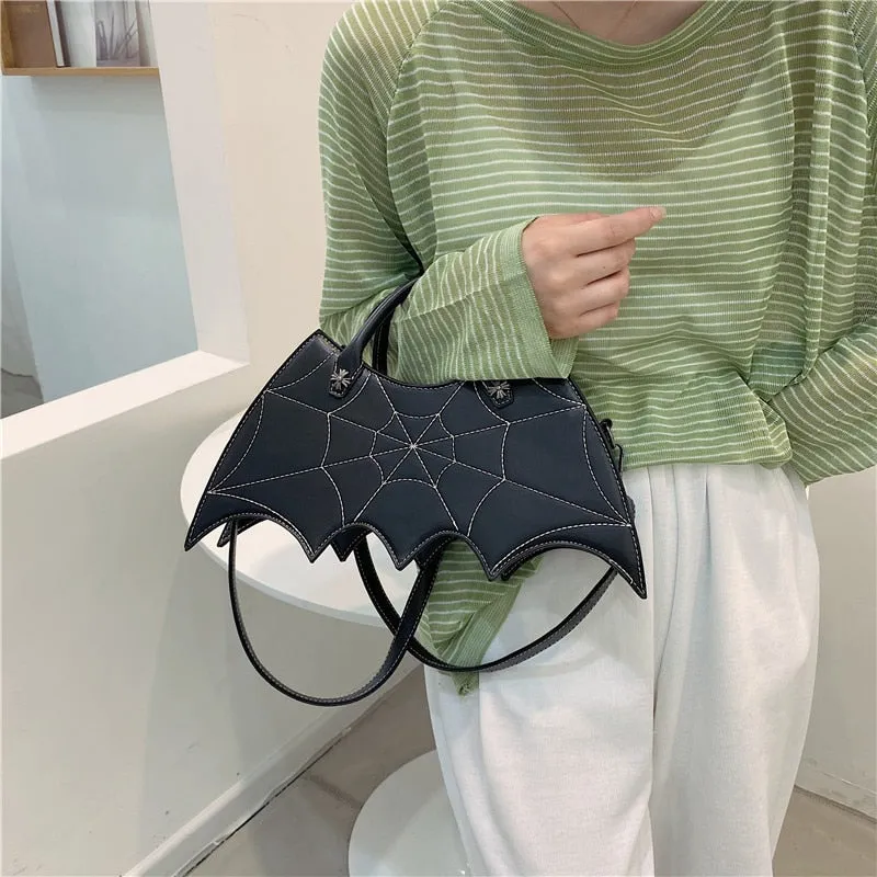 Webbed Bat Wings Sling Bag