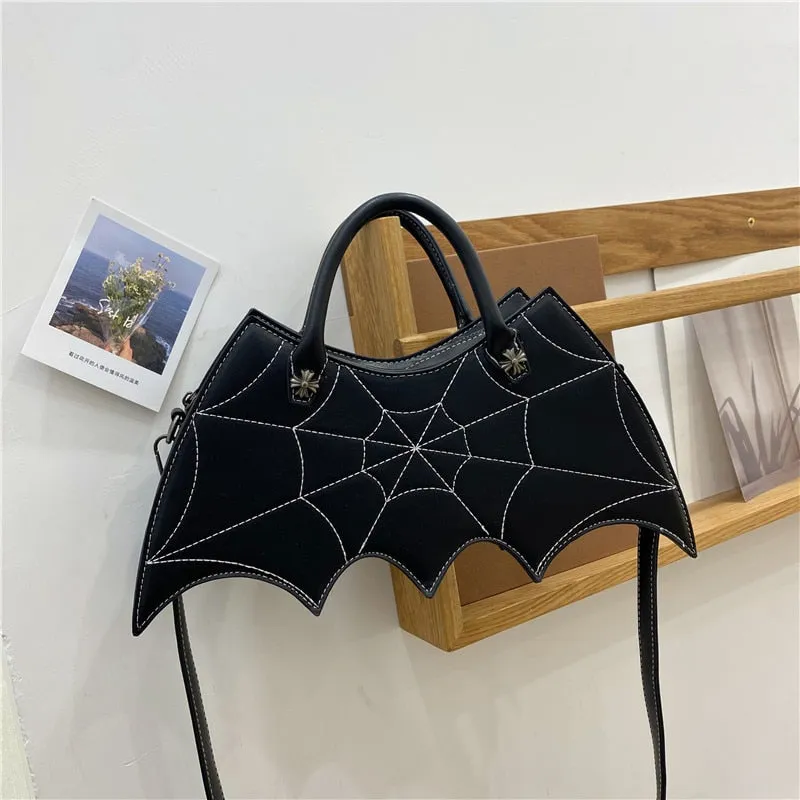 Webbed Bat Wings Sling Bag