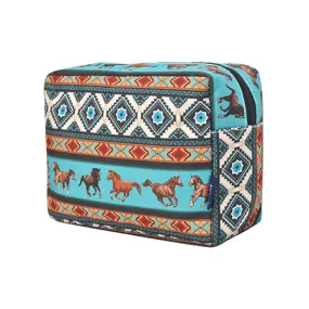 Western Bronco NGIL Large Cosmetic Travel Pouch