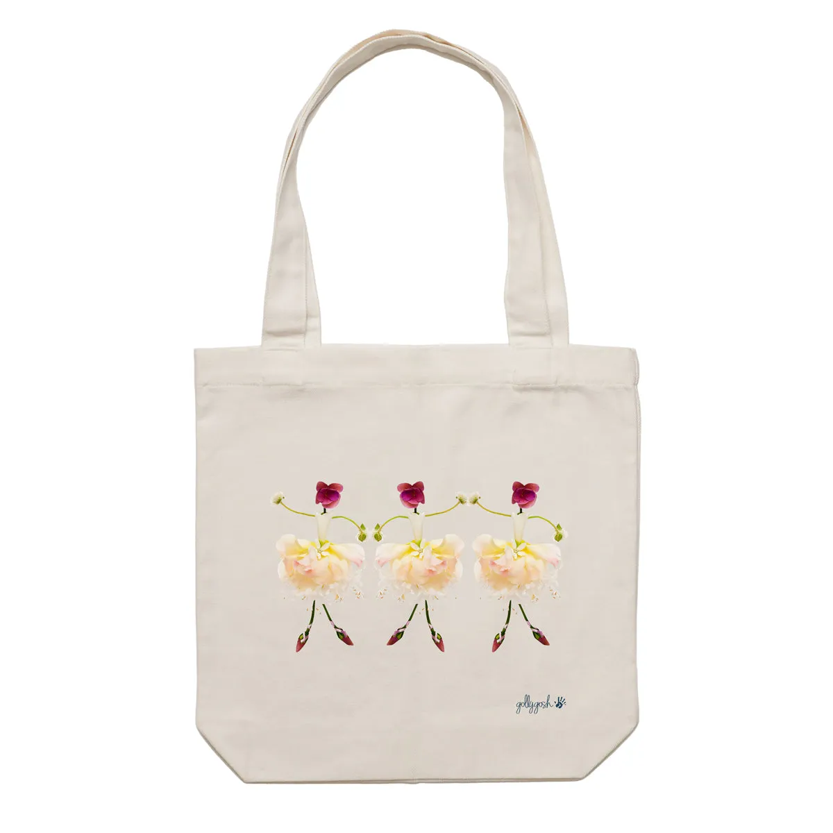 White Ballerinas Tote Bag