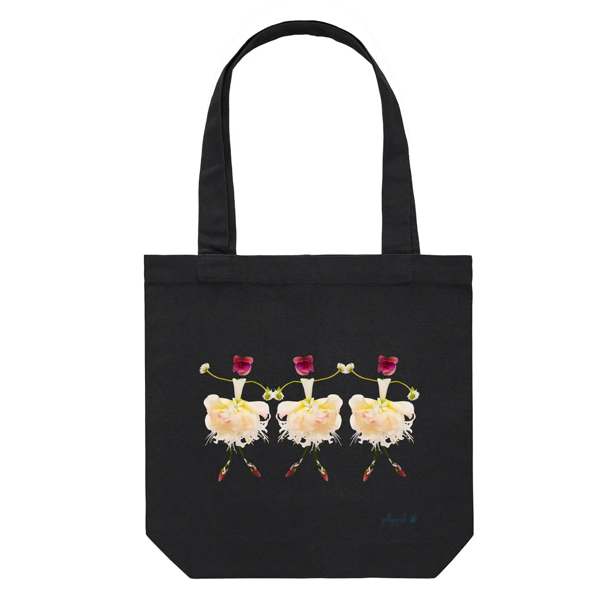 White Ballerinas Tote Bag