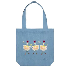 White Ballerinas Tote Bag